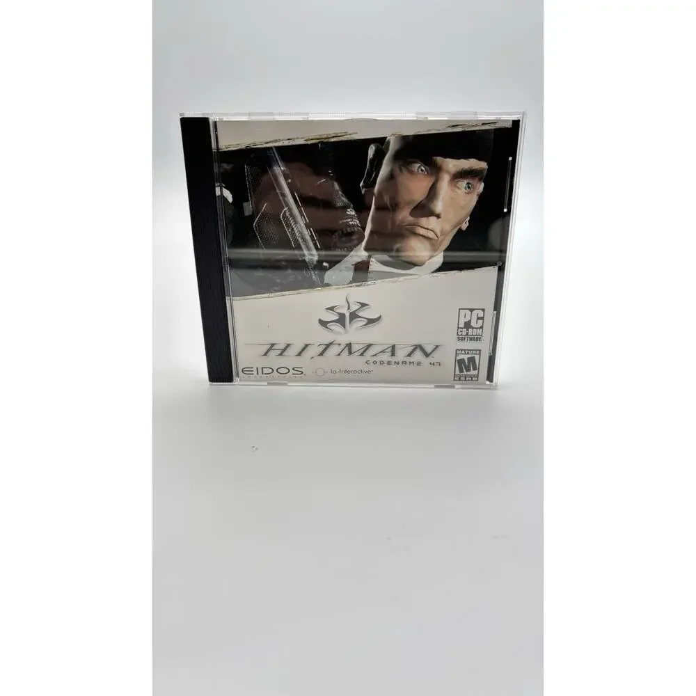 Hitman: Codename 47 (PC, 2000) CD-ROM Game Vintage Windows Software VG Condition